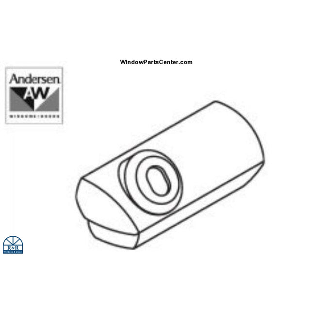 S1057 Andersen Window Operator Cover Classic Style. Color White.  part numbers are: part numbers are: 1361357WH, 9457, 1361359ST, 1361529 WH, 1361530 ST, 4513, U.S. Patent No. DES 360,357, 750-1361530, 750-1361529