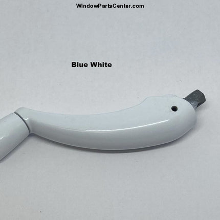 S1066 - FOLDING HANDLE FOR ROTO PRO DRIVE OPERATORS 5/16IN HEX END Color Blue White Part Number 37-221-BEW, UPC: 715384121875 OP05