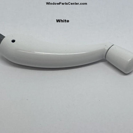 FOLDING HANDLE ALMOND FOR ROTO PRO DRIVE OPERATORS 5/16IN HEX END Color G2 WHITE, part number 37-221W OP05