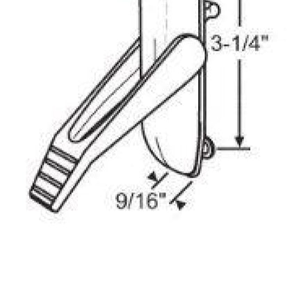 S1080 - Silver Line Casement Window Locking Handle Set Lock