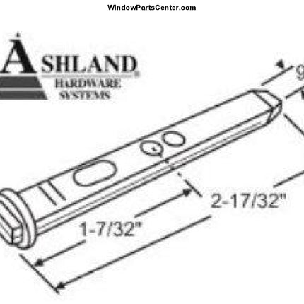 S1081 Ashland Pivot Bar For Double Hung And Single Hungs