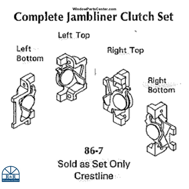 S1083 - Crestline Jambliner Clutch Set