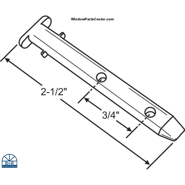 S1086 - Universal Pivot Bar Pack Of 2 Double Hung