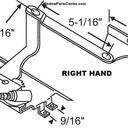 S1088 Pella Architect Designer 1993 to 1999 ProLine 1991 to 2000 Casement Operator