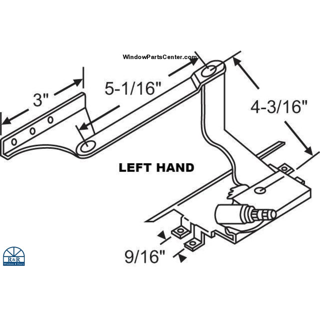 S1088 Pella Architect Designer 1993 to 1999 ProLine 1991 to 2000 Casement Operator