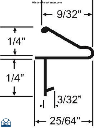 S2005 - Leaf Weather Strip Stripping