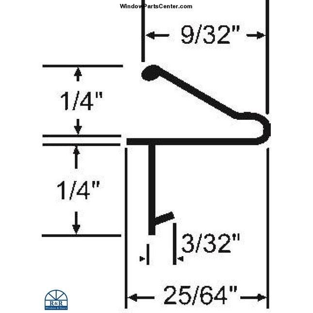 S2005 - Leaf Weather Strip Stripping