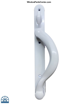 Amesbury Truth Premium Sliding Patio Door Handle Set Winguard Classicvue Max Pgt used on PGT Winguard Aluminum Premium Sliding Glass Door SGD780 and  PGT ClassicVue Max Aluminum Premium Sliding Glass Door SGD680 part number 78164W PGT-2589-19 Part Number 13-575STWK PGT Part Handle Set: 78164W