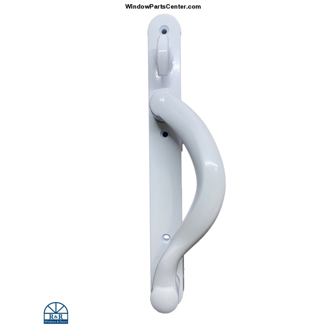 Amesbury Truth Premium Sliding Patio Door Handle Set Winguard Classicvue Max Pgt used on PGT Winguard Aluminum Premium Sliding Glass Door SGD780 and  PGT ClassicVue Max Aluminum Premium Sliding Glass Door SGD680 part number 78164W PGT-2589-19 Part Number 13-575STWK PGT Part Handle Set: 78164W