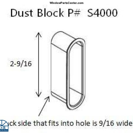 Door Dust Block
