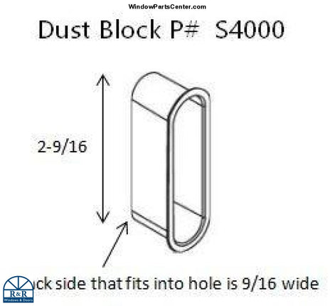 Door Dust Block
