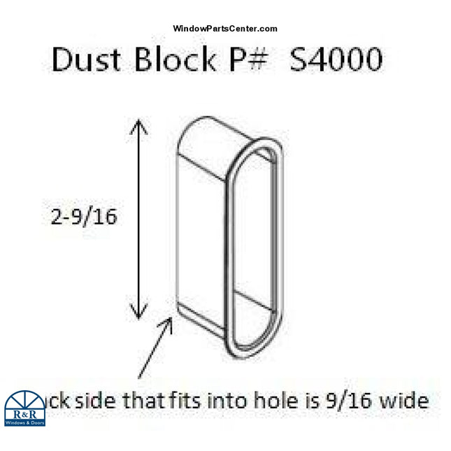 Door Dust Block