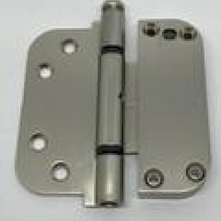 S4003 - Set Hinge Vertical Adjustable Door Satin Nickel