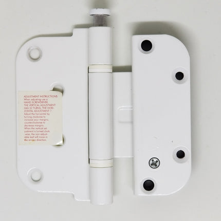 850-8762439 - S4009 HTL Ultimate 2-D Hinge - Hoppe Set Hinge Adjustable. Part Number850-8762439 and Pat. Nr. 5701636, Pat. Nr. 5,701,636 Color White