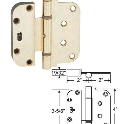 S4010 HTL Ultimate 2-D Hinge - Hoppe Guide Hinge Adjustable Known Part # 850-8762435,  Pat.Nr. 5.701.636