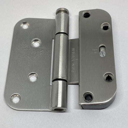 S4014 Hoppe Millennium Adjustable Hinge - 2-D Guide Hinge with Non-removable Pin For Peachtree and WeatherSheild patio Doors. Part Number: S4014, 850-8754743, 122190600, Pat.Nr. 5.701.636 122190600, 850-8754743