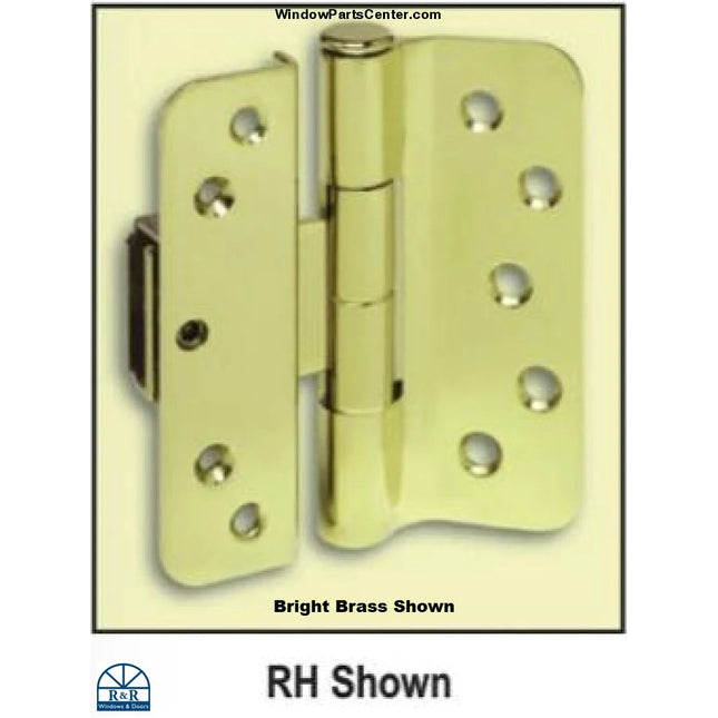 Pivot True V200 Two Way Adjustable Door Hinge - Ashland Color Bright Brass, Polished Brass. Part Number  56-114RH, 02101216, 02101213, 02101218, 02101217, 02101210, 02101214, 02101212, 02101219, 02101211, 02101215, 02101220, 02101234, 02101236, 02101227, 02101224, 02101229, 02101228, 02101221, 02101225, 02101223, 02101230, 02101222, 02101226, 02101231, 02101235, 02101237 Marvin Inswing and Ultimate Inswing Adjustable Hinge