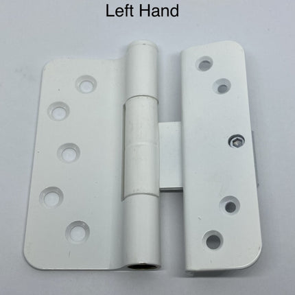 S4017 - Pivot True V200 Two Way Adjustable Door Hinge Ashland White / Left Hand