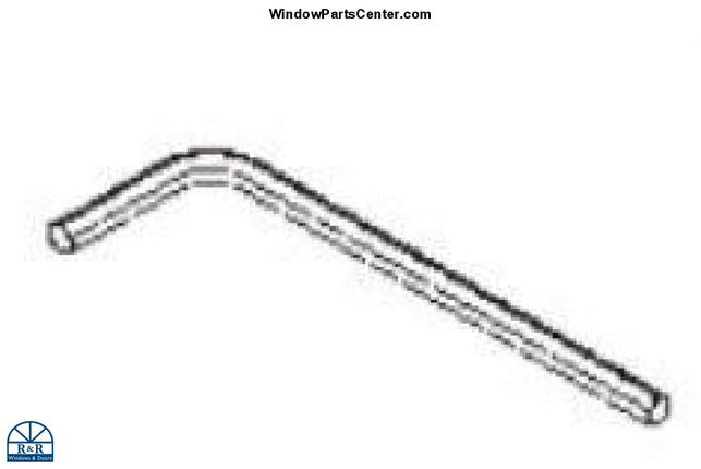 S4105 Hoppe 2mm Hex Wrench Cylinder with Crescent Knob. Part number, S4105,  850-8762427