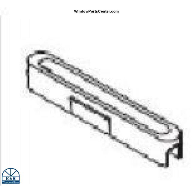S4106 Hoppe Plastic Insert For Cylinder with Crescent Knob Part Number 850-8771719