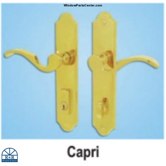 S4114 GU Ferco 45MM  Swinging Door Handles Trim Sets - Handle Above Style