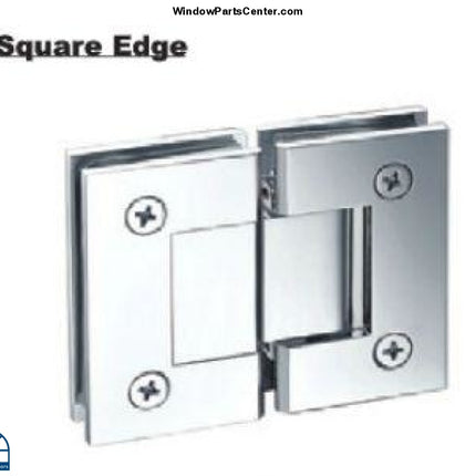 S804 Brixwell Glass To Glass Shower Door Hinge 180 Degree 22-245BCH and 22-245BNK