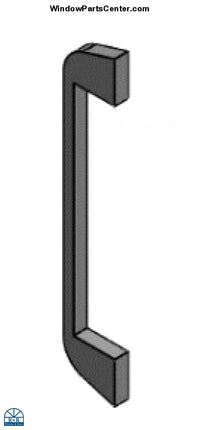 SP15490 - Bi Bifold Door Hinge Gasket Weather Strip - 4 Pack. Known to be used on Sierra Pacific California Bi-fold Doors HIBE3HGASKET 