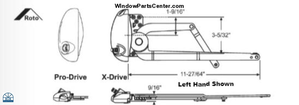 Roto North America Window and Door Hardware and Parts – R&R Windows & Doors