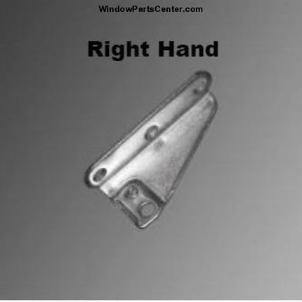 35mm Right Hand Stainless Steel Face Mount Sash Bracket Assembly Part Number OP05-8003 Roto North America Color Stainless Steel