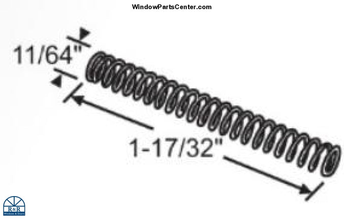 Ss20016 - Replacmenet Tilt Latch Spring Traco Double Hung
