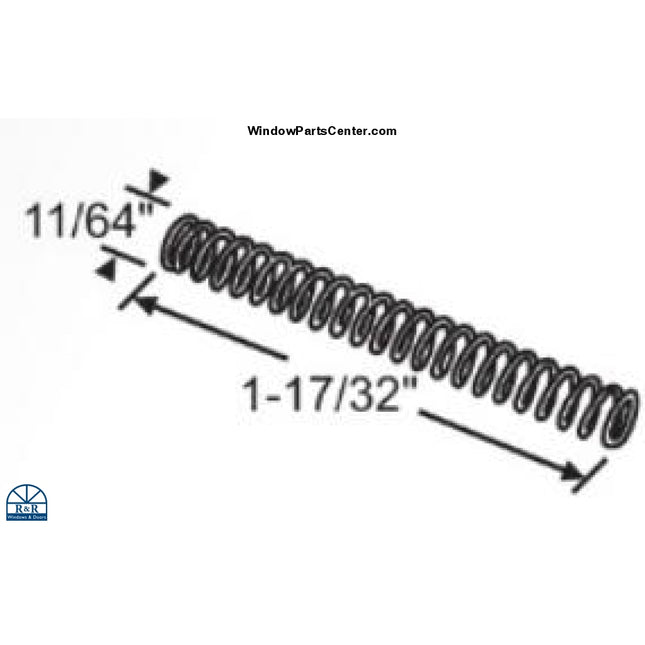 Ss20016 - Replacmenet Tilt Latch Spring Traco Double Hung