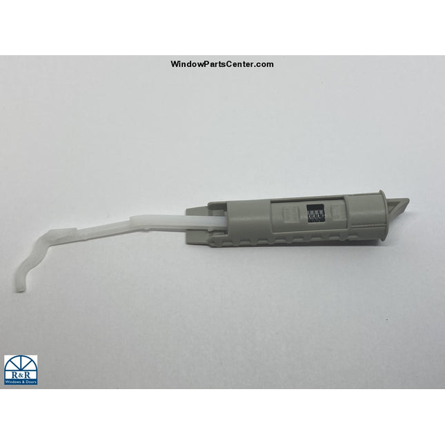 Tilt and Lock Latch Assembly - Allows double hung or single hung windows to tilt in and wash outside of window or remove sash. Part Number 14005 L 8