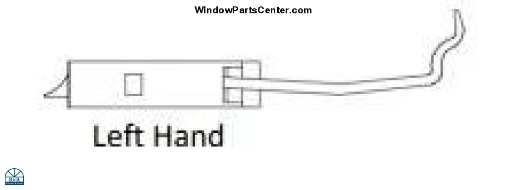 WRS Tilt Latch Sets - Left & Right Hand, White, 4 Pieces, For Window Or Door Installation