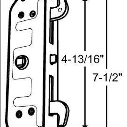 Two Point Mortise Lock Milgard Classic Series For Sliding Patio Door Product Information Page Doors