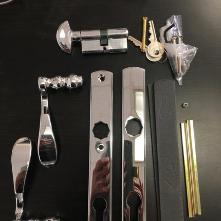 hoppe door handle set